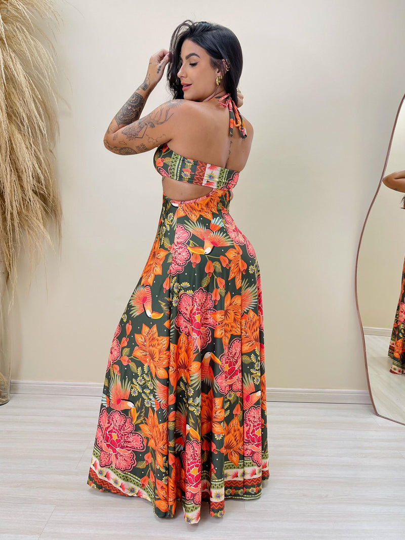 Vestido Vanessa Jardim Botanico