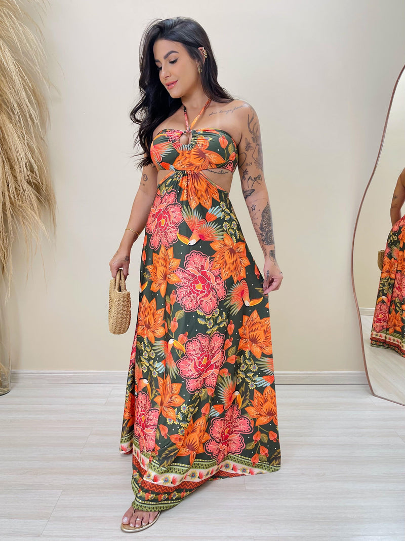 Vestido Vanessa Jardim Botanico