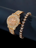 Relógio feminino Pulse Strass com ou sem pulseira